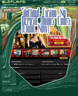 Slotland no deposit